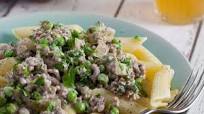 Pasta with cream Pork and Sage Pasta with cream Pork and Sage