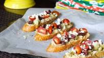 Greek Bruschetta Greek Bruschetta