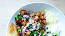 10+ Easy Vegetarian Dinner Recipes: Chickpea Taco Bowl 10+ Easy Vegetarian Dinner Recipes: Chickpea Taco Bowl