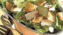 Romaine with Pancetta, Parmesan and Focaccia Croutons Romaine with Pancetta, Parmesan and Focaccia Croutons
