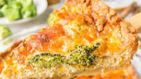 Broccoli Cheddar Quiche Broccoli Cheddar Quiche