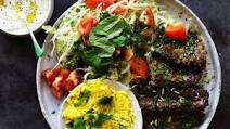 Persian pan kebabs with saffron rice recipe Persian pan kebabs with saffron rice recipe