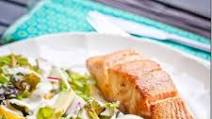 Salmon & Summer Salad Salmon & Summer Salad