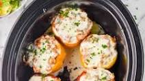 Crockpot Stuffed Peppers Crockpot Stuffed Peppers