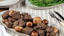 Air Fryer Herb-Seasoned Sirloin Mushroom Bites Air Fryer Herb-Seasoned Sirloin Mushroom Bites