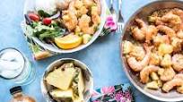 Spicy Hawaiian Garlic Shrimp with Pineapple Spicy Hawaiian Garlic Shrimp with Pineapple