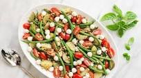 Green Bean Caprese Salad Green Bean Caprese Salad