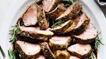 Herb Crusted Pork Roast with Port Wine Sauce Herb Crusted Pork Roast with Port Wine Sauce