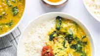 Easy Spinach Dal with Rice Easy Spinach Dal with Rice