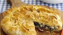 Crispy Greek-style pie Crispy Greek-style pie