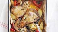 One-pot roast pork chops with fennel & potatoes One-pot roast pork chops with fennel & potatoes