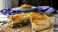 Greek Spinach And Feta Filo Pie Greek Spinach And Feta Filo Pie