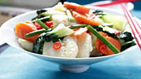 Ginger Chili Fish Stir Fry Ginger Chili Fish Stir Fry