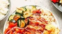 Grilled Hawaiian Chicken Teriyaki Bowls Grilled Hawaiian Chicken Teriyaki Bowls
