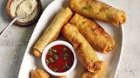 Baked Vegan Spring Rolls (GF) Baked Vegan Spring Rolls (GF)