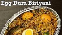 Hyderabadi Egg Dum Biryani Hyderabadi Egg Dum Biryani