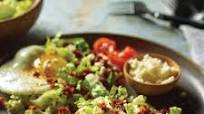 Chorizo & Avocado Breakfast Tostadas Chorizo & Avocado Breakfast Tostadas