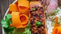 Air Fryer Blackened Salmon Rice Bowls Air Fryer Blackened Salmon Rice Bowls