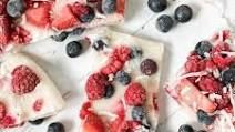 Frozen Yogurt Bark with Fruit Frozen Yogurt Bark with Fruit