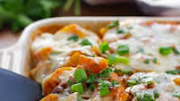 Butternut Squash Black Bean Enchilada Casserole Butternut Squash Black Bean Enchilada Casserole