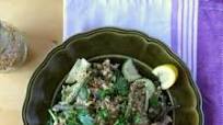 Millet and Lentils with Mushrooms and Seasonal Vegetables Millet and Lentils with Mushrooms and Seasonal Vegetables