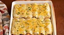Cheesy Sweet Potato-Chicken Enchiladas Cheesy Sweet Potato-Chicken Enchiladas