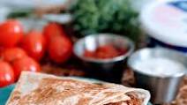 VEGAN CRUNCH QUESADILLA VEGAN CRUNCH QUESADILLA