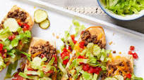 Pizza and Burger Lovers Rejoice in Vegetarian “Cheeseburger” French Bread Pizza Pizza and Burger Lovers Rejoice in Vegetarian “Cheeseburger” French Bread Pizza