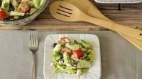 Greek Salad with Zoodles Greek Salad with Zoodles