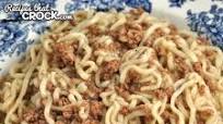 Poor Man’s Crock Pot Beefy Ramen Noodle Soup Poor Man’s Crock Pot Beefy Ramen Noodle Soup