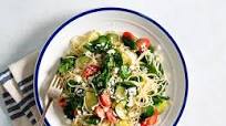 Warm Greek Pasta Salad Warm Greek Pasta Salad