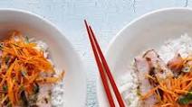Vietnamese Grilled Smoked Pork Chop Rice Bowls Vietnamese Grilled Smoked Pork Chop Rice Bowls