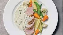 Fillet Of Pork With A Creamy Tarragon Sauce Fillet Of Pork With A Creamy Tarragon Sauce