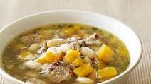 Turkey sausage, white bean and butternut squash soup Turkey sausage, white bean and butternut squash soup
