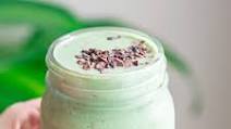 Vegan Mint Chip Milkshake (no added sugar) Vegan Mint Chip Milkshake (no added sugar)