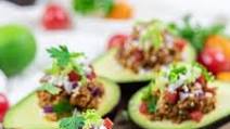 Keto Taco Stuffed Avocado Boats Keto Taco Stuffed Avocado Boats