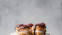 Chocolate Covered Strawberry Cream Puffs Chocolate Covered Strawberry Cream Puffs