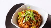 Brinjal bhaji – aubergine curry Brinjal bhaji – aubergine curry