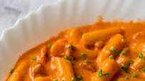 Spicy Carbonara Tteokbokki Spicy Carbonara Tteokbokki