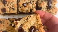Salted Tahini Chocolate Chip Cookie Bars Salted Tahini Chocolate Chip Cookie Bars