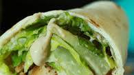 Vegan Chicken Caesar Salad Wraps Vegan Chicken Caesar Salad Wraps