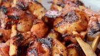 Grilled Bacon Wrapped Shrimp Grilled Bacon Wrapped Shrimp