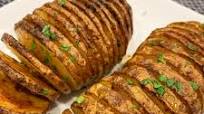 Air Fryer Hasselback Potatoes Air Fryer Hasselback Potatoes