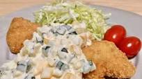 Deep Fried Salmon with Tartar Sauce Deep Fried Salmon with Tartar Sauce