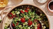 Armenian Cucumber & Tomato Salad Armenian Cucumber & Tomato Salad