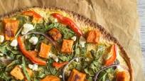 Vegetarian Naan Pizza Vegetarian Naan Pizza