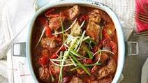 Korean pork and red pepper stew Korean pork and red pepper stew