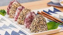 Sesame and Red Bean Onigiri Sesame and Red Bean Onigiri