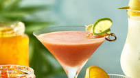 Strawberry jam daiquiri Strawberry jam daiquiri