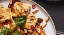 Pan-fried tofu Pan-fried tofu